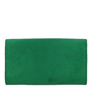 MB 85371 Emerald Green Clutch Handbag