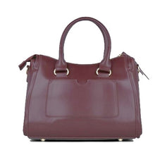 MB FASCINO 85408 BURGUNDY with Gold Accessories Handbag