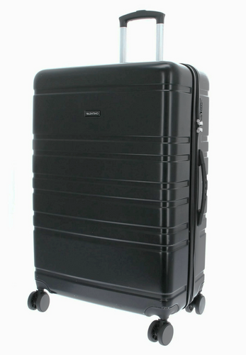 Mario Valentino VV6Q701BXK1 Black Hard Shell Wheeled Suitcases