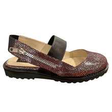 TUFFONI 1479 Silver Bordo & Black Sandals