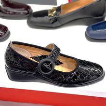 Relax E-4167-03 Black Leather Loafer