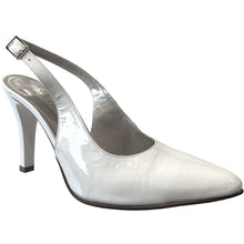 RF 23621 White Patent Leather High Heels