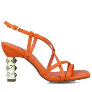 MB 23757 Orange High Heels