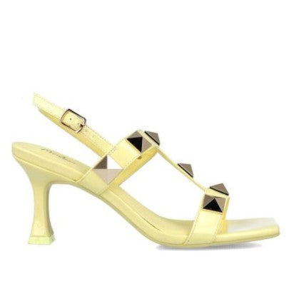 MB 23849 Yellow Sandals High Heels