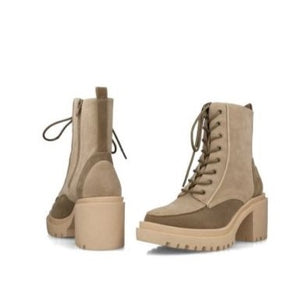 MB FASCINO 24597 Tan & Stone Beige Ankle Boots