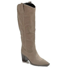 MB 24698 Taupe Leather Boots