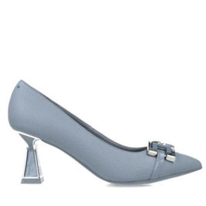 MB 24936 Ocean Blue Mid High Heels