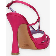 RF 3386 Fuchsia (Fuxia) Satin Platform High Heels