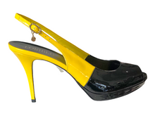 LORIBLU 3EQ19049 Black & Yellow Patent Leather High Heels