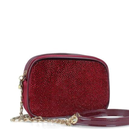 MB 50100 Burgundy Clutch Handbag