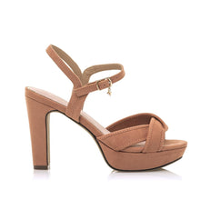 MM67728RF Suede Peach High Heels