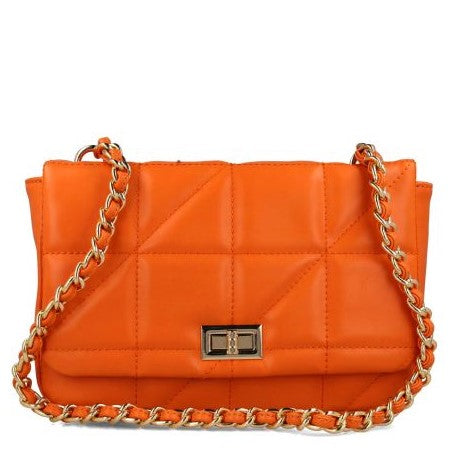 MB 85174 Orange Clutch Handbag