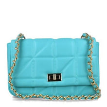 MB 85174 Turquoise Clutch Handbag