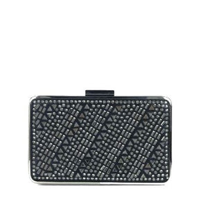 MB 85233 Gold Diamante encrusted Clutch