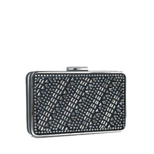 MB 85233 Black Diamante encrusted Clutch