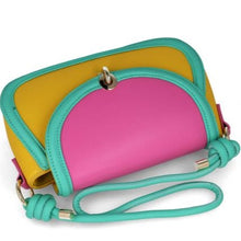 MB 85256 Yellow Multi Color Handbag