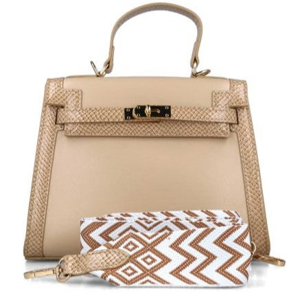 MB 85324 Beige Handbag