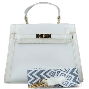 MB 85324 White Handbag