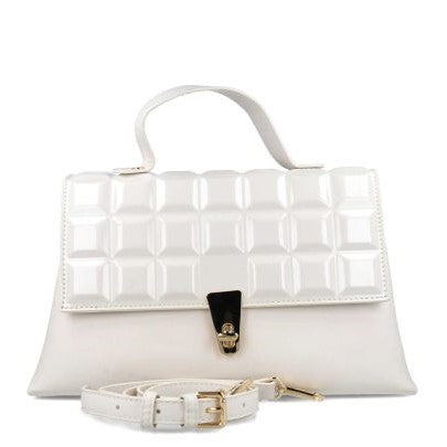 MB 85330 White Tote Bag