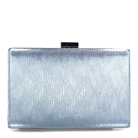 MB 85496 Blue Shadow Embossed Clutch