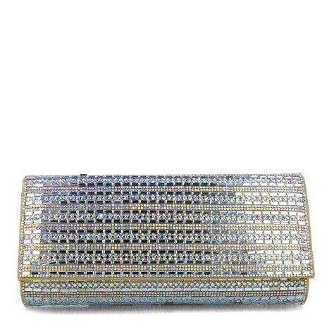 MB 85599 Gold Diamante Encrusted Clutch