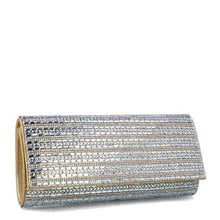 MB 85599 Gold Diamante Encrusted Clutch