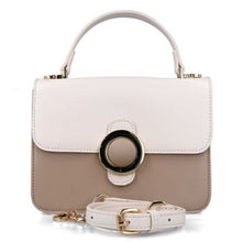 MB 85624 Taupe Ivory Handbag