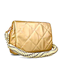 MB 85717 Gold Clutch Handbag