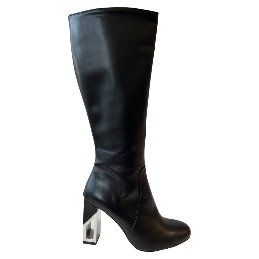 ALBANO 926 Black Leather Boots