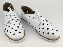 Via Nova Ceasar White Leather Sneakers