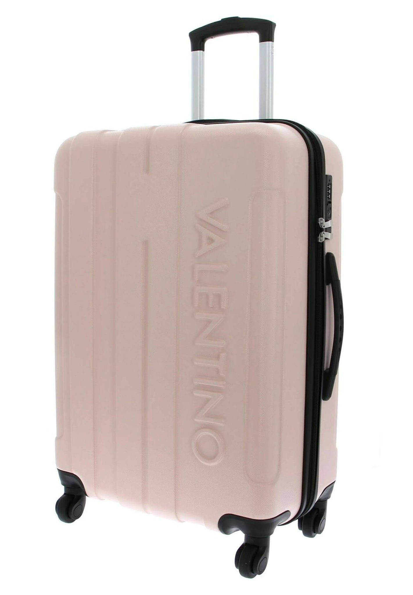 Mario Valentino VV6PC01BXK1 Pink Hard Shell Wheeled Suitcases Ricardo Ferro