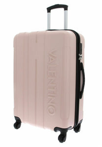 Mario Valentino VV6PC01BXK1 Pink Hard Shell Wheeled Suitcases