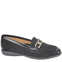 Relax E-1292-32 Navy Leather Loafer