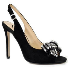 LUCIANO BARACHINI EE752G Black Suede High Heels