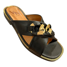 Via Nova FABB Tan Leather Sandal