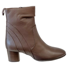 Via Nova FANTASTIC Brown Kid Leather Ankle Boots