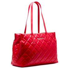Mario Valentino OCARINA VBS3KK10 Red Quilted Tote Handbag