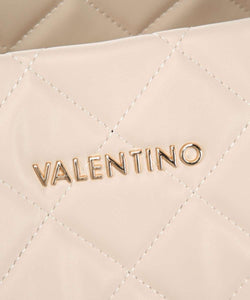 Mario Valentino OCARINA VBS3KK10 Off White Quilted Tote Handbag