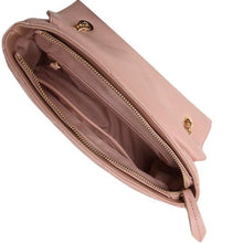 Mario Valentino Ocarina Blush Pink Synthetic Crossbody Bag