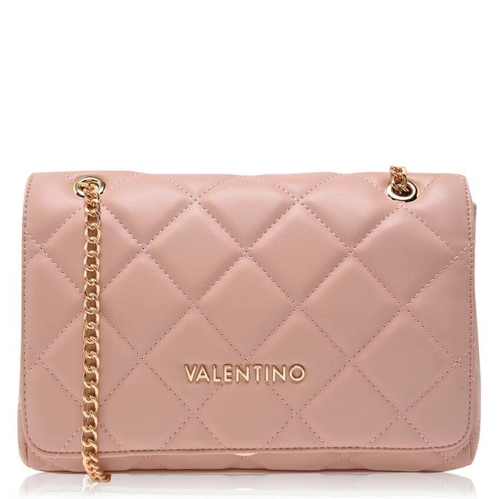 Mario Valentino Ocarina Blush Pink Synthetic Crossbody Bag