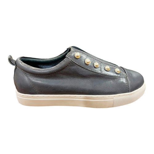 HINAKO PEARL Blue Denim Sneakers