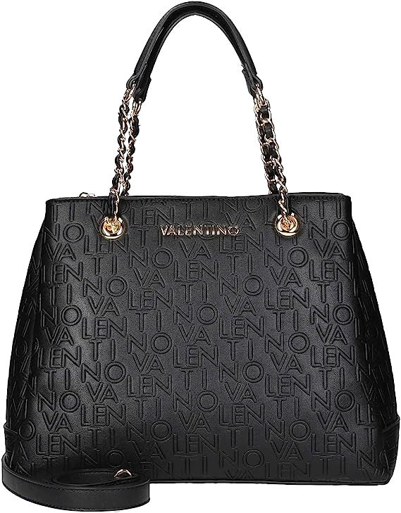 VALENTINO online BY MARIO VALENTINO in vegan (polyurethane) quilted black leather ITALY