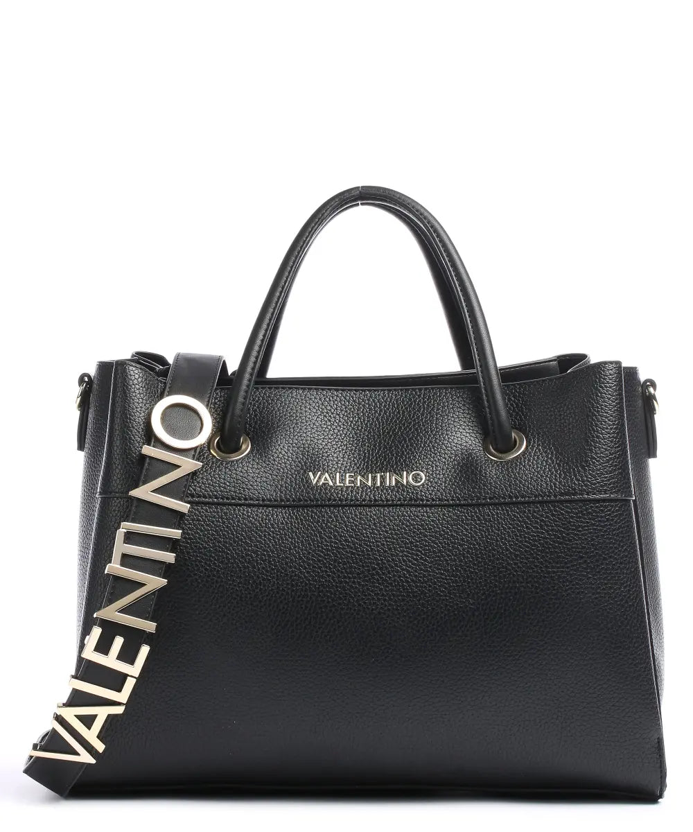Mario Valentino Alexia VBS5A802 Black Shoulder Strap Handbag