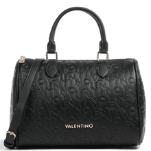 Mario Valentino Relax VBS6V007 Black Shoulder Strap  Barrel Handbag