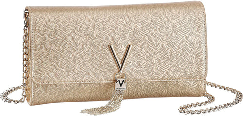 Mario Valentino VBS1R401G Gold / Champagne Clutch