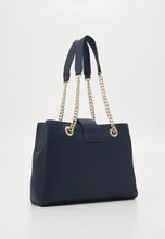 Mario Valentino Divina VBS1IJ06 Navy Tote Handbag