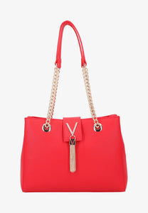 Mario Valentino VBS1IJ06 Red Tote Handbag