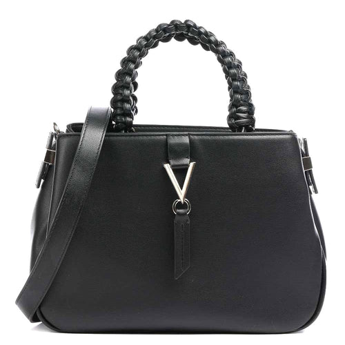 Mario Valentino Miranda VBS6XC03 Black Handles & Shoulder Strap Handbag