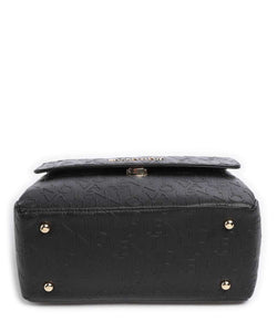 Mario Valentino Relax VBS6V004 Black Shoulder Strap Handbag