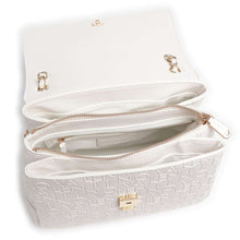 Mario Valentino Relax VBS6V004 White Shoulder Strap Handbag